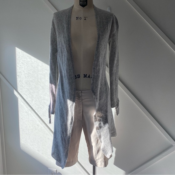 Incashmere Open Duster Cashmere Knit Cardigan - M (fits small) - Picture 13 of 13